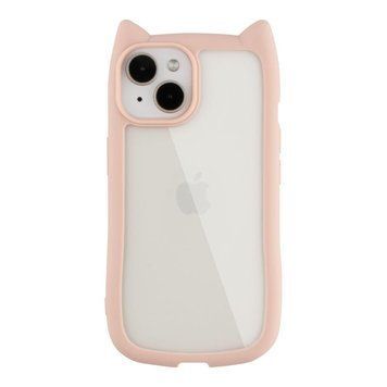 Чехол TPU+PC Cat Ears Case для iPhone 16 Pink 757-01100 фото