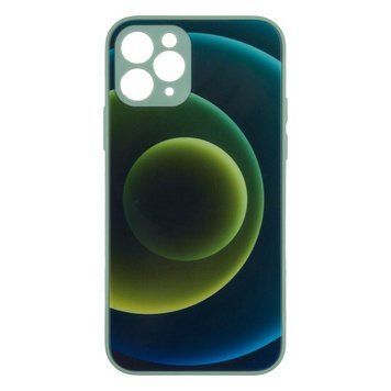 Накладка Glass TPU Prism Circles для iPhone 11 Pro Yellow-Blue 217-00002 фото