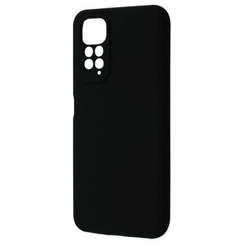 Чехол WAVE Full Silicone Cover для Xiaomi Redmi Note 11 4G/Redmi Note 11S Black 656-07540 фото
