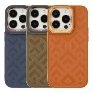 Чехол Kajsa Briquette Collection Rhombus для iPhone 14 Pro Light Grey 757-00019 фото