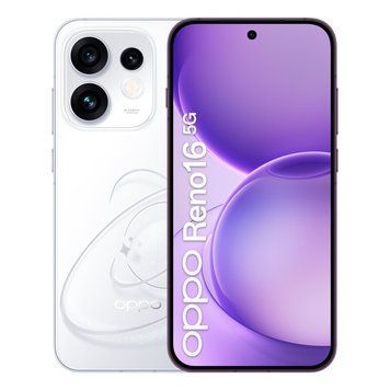 Мобильный телефон Oppo Reno16 5G 12/256GB Pop White (OFCPH2865_WHITE) OFCPH2865_WHITE фото