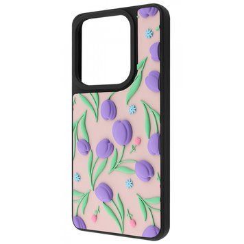 Чехол Wave Doodle Case для Xiaomi Redmi Note 14 5G Flowers 777-03814 фото