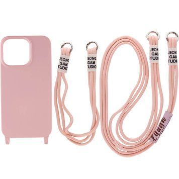 Чехол TPU two straps California для iPhone 12 Pro / 12 Pink Sand 208-05624 фото
