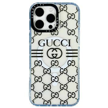 Чохол Transparent CaseTify Magnetic для iPhone 15 Pro Max Gucci 214-04280 фото