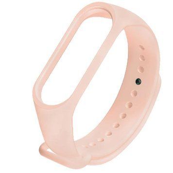 Силіконовий ремінець для Xiaomi Mi Band 7/6/5 Pink Sand 212-01609 фото