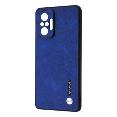 Чехол WAVE Leather Case Xiaomi Redmi Note 10 Pro Blue 777-01232 фото