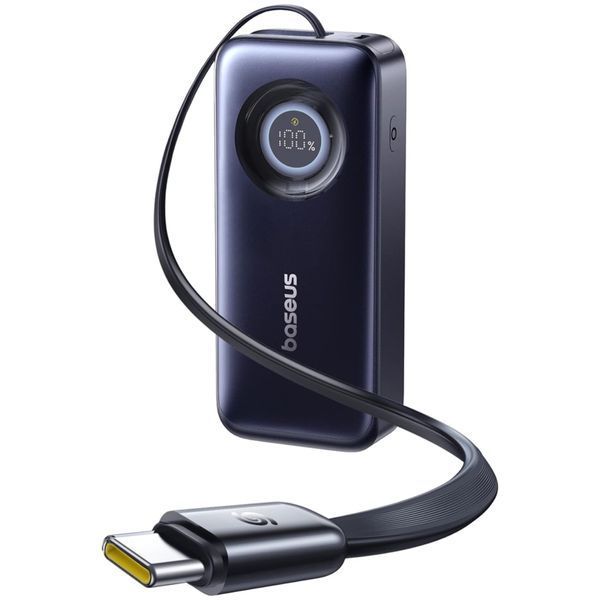 Портативний ЗП Power Bank Baseus EnerCore CR11 PD67W with cable 20000 mAh (PPNMS) Cosmic Black ILSO-00000087543-1 фото
