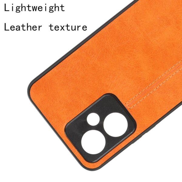 Чехол Cosmiс Leather Case для Poco X5 5G Orange 666-00099 фото