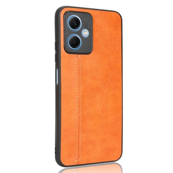 Чехол Cosmiс Leather Case для Poco X5 5G Orange 666-00099 фото