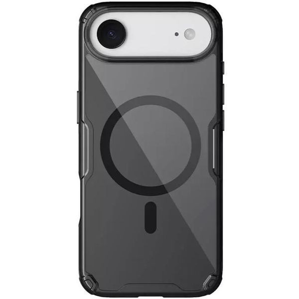 TPU чехол Nillkin Nature Pro Magnetic для Apple iPhone 17 Air (6.5") Черный (прозрачный) ILSO-00000081042-3 фото