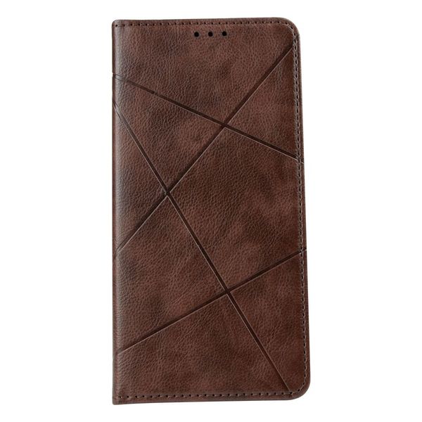 Чехол-книжка Business Leather для Samsung Galaxy S21 Plus Коричневый 777-00101 фото