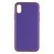 Чехол Leather Gold with Frame для iPhone X/Xs Purple 207-00382 фото