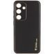 Шкіряний чохол Xshield для Samsung Galaxy S24+ Чорний / Black ILSO-00000069360-16 фото