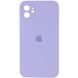 Силиконовый чехол с квадратными бортиками для iPhone 11 Light Purple 208-00857 фото