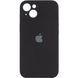 Силіконовий чохол з закритою камерою для iPhone 15 Black 666-00994 фото