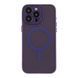 Чохол TPU+PC Magnetic Matte Camera Lens with Magsafe для iPhone 15 Pro Max Purple 757-00291 фото