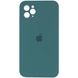 Силиконовый чехол с квадратными бортиками для iPhone 11 Pro Pine Green 208-00875 фото