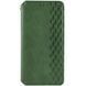 Шкіряний чохол-книжка GETMAN Cubic (PU) для Xiaomi Redmi 15C (EU) Зелений 777-07855 фото