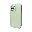 Чохол для смартфона AG Glass Matt Frame Color для iPhone 12 Pro Light Green 666-00566 фото