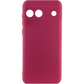 Чохол Silicone Cover Lakshmi Full Camera для Google Pixel 6a Marsala 777-06868 фото