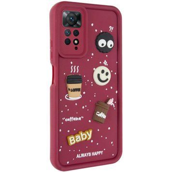 Чехол TPU Toys Case для Xiaomi Redmi Note 11 Pro 4G/5G / 12 Pro 4G Red/Always Happy 777-03835 фото