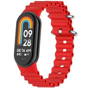 Ремінець Ocean Band для Xiaomi Mi Band 9/8/10 Red 212-01610 фото