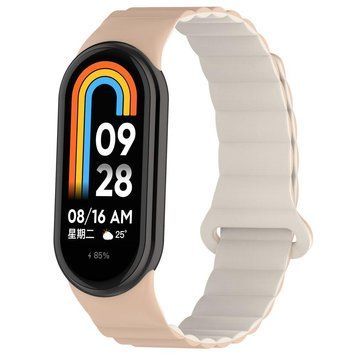 Ремінець для Xiaomi Mi Band 8/9/10 Silicone Link Pink Sand/Stone 212-02642 фото