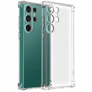 TPU чохол GETMAN Ease посилені кути Full Camera для Samsung Galaxy S25 Ultra 555-02478 фото