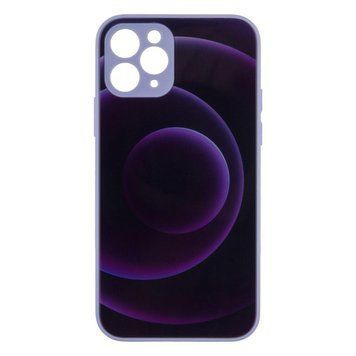 Накладка Glass TPU Prism Circles для iPhone 11 Pro Dark-Purple 217-00014 фото