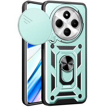 Ударостійкий чохол Camshield Serge Ring для Xiaomi Redmi 14C / A4 / Poco C75 / M7 Green 777-04351 фото