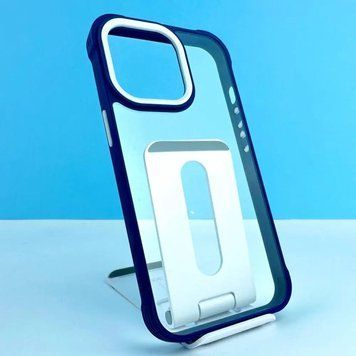 Чохол Crystal Drop Resistance для iPhone X/XS Синій 208-01613 фото