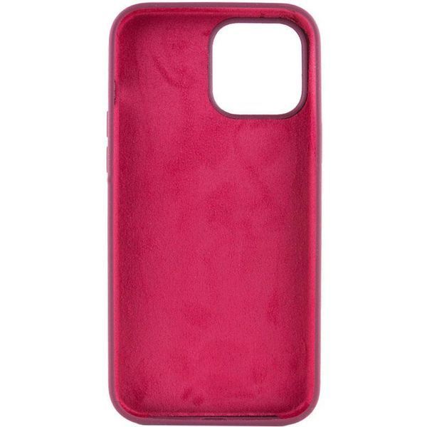 Силиконовый чехол Silk Full Protective для iPhone 16 (6.1") Plum 777-10196 фото