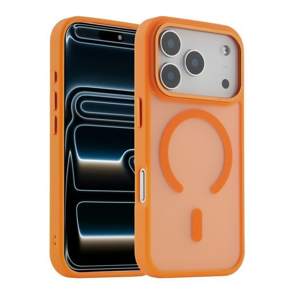 Чохол TPU+PC Goldencis Matte with MagSafe для iPhone 17 Pro Max Dark Blue 2020000496816 фото