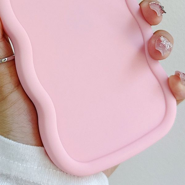 Чехол TPU Ripple для Apple iPhone 6/6s/7/8/SE (2020) (4.7") Pink 555-01116 фото
