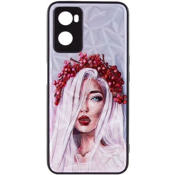 TPU+PC чохол Prisma Ladies для Oppo A57s / A77s Ukrainian Girl 777-07177 фото