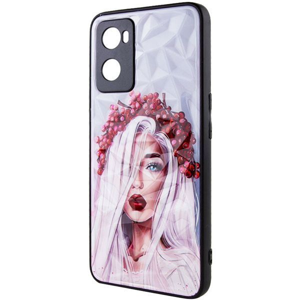 TPU+PC чохол Prisma Ladies для Oppo A57s / A77s Ukrainian Girl 777-07177 фото
