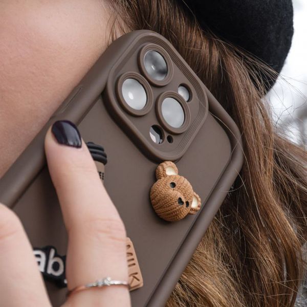 Чохол Pretty Things Case для iPhone 14 Brown/Rabbit 777-01548 фото
