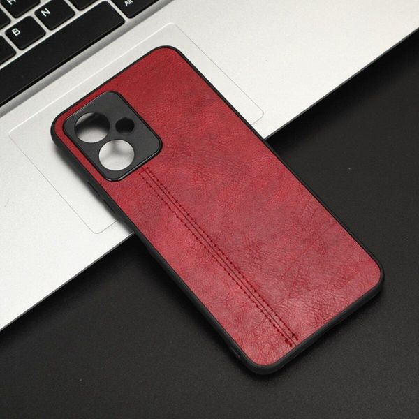 Чехол Cosmiс Leather Case для Poco X5 5G Red 666-00100 фото