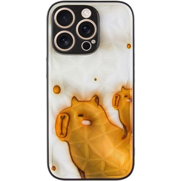Чехол TPU+PC Prisma Fluffie для Apple iPhone 14 Pro (6.1") Capybara 208-05484 фото