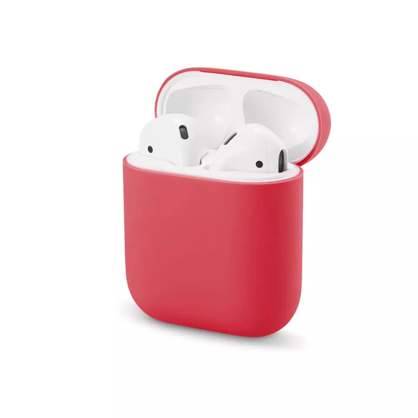 Силіконовий чохол для навушників AirPods 2 Red 203-00014 фото