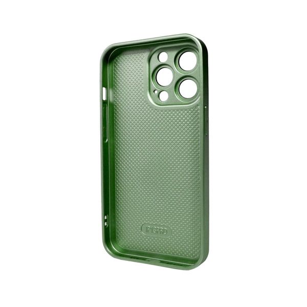 Чохол для смартфона AG Glass Matt Frame Color для iPhone 12 Pro Light Green 666-00566 фото