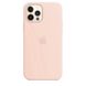 Силіконовий чохол для iPhone 12 Pro Max Pink Sand 208-00390 фото