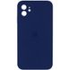 Силиконовый чехол с квадратными бортиками для iPhone 11 Midnt Blue 208-00858 фото