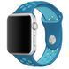 Силиконовый ремешок с перфорацией для Apple Watch 42/44/45/49 mm Сине-голубой 212-00160 фото