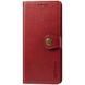 Кожаный чехол-книжка GETMAN Gallant (PU) для Xiaomi Redmi 10C Red 777-06478 фото