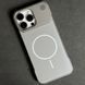 Чохол Glass Matte Aromatherapy Metal Magnetic для iPhone 15 Pro Grey 214-02347 фото