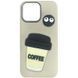 Чохол TPU Leather Toys для iPhone 15 (6.1") Coffee / Sand 555-00804 фото