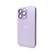 Чехол для смартфона AG Glass Matt Frame Color для iPhone 12 Pro Light Purple 666-00567 фото