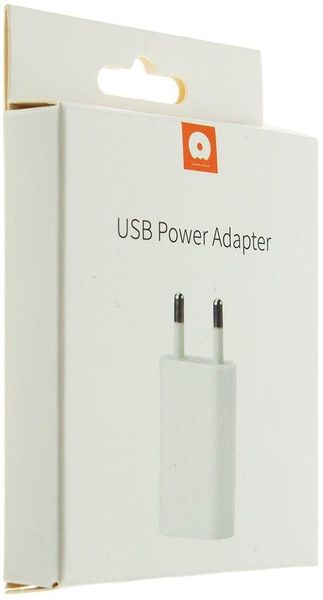 Сетевое зарядное устройство Wuw C72 1 USB Power Adapter Белый 209-00010 фото