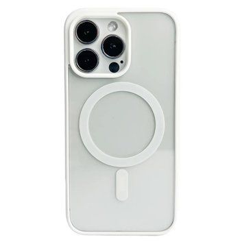 Силиконовый чехол Clear Color Case with MagSafe для iPhone 11 Pro Max Белый 214-00400 фото